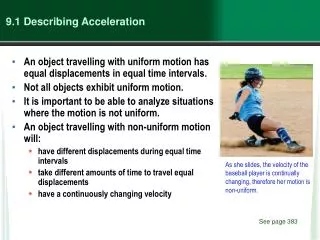 9 1 describing acceleration