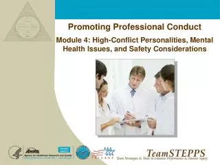 Promoting Professional Conduct