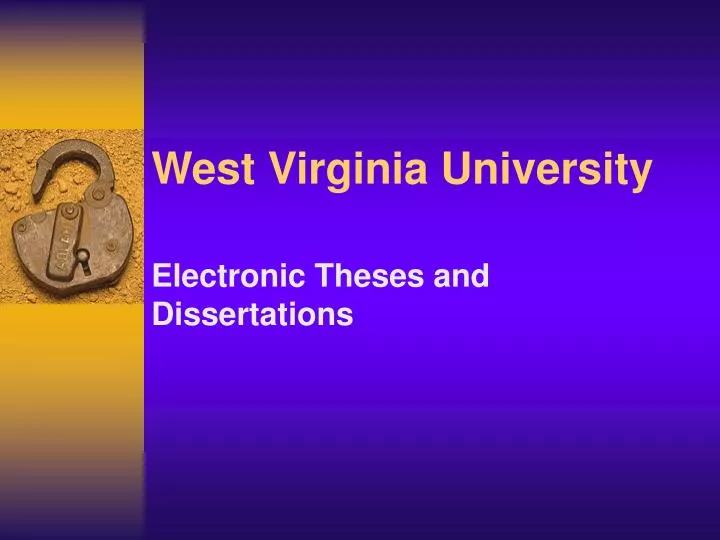 west virginia university