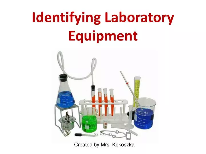 identifying laboratory equipment