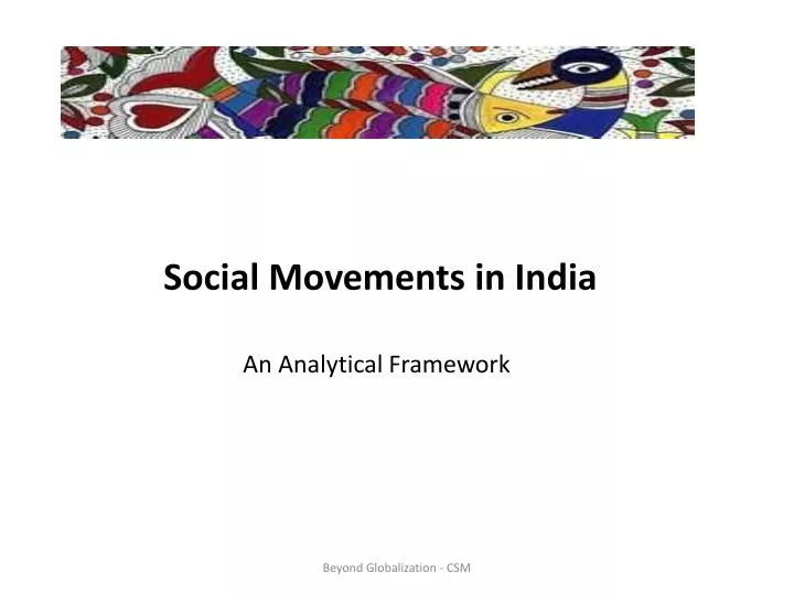social movements in india