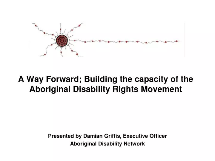 a way forward building the capacity of the aboriginal disability rights movement
