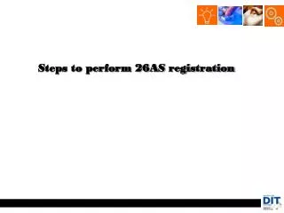 Steps to perform 26AS registration