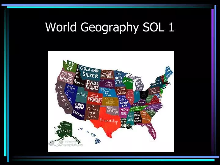 world geography sol 1