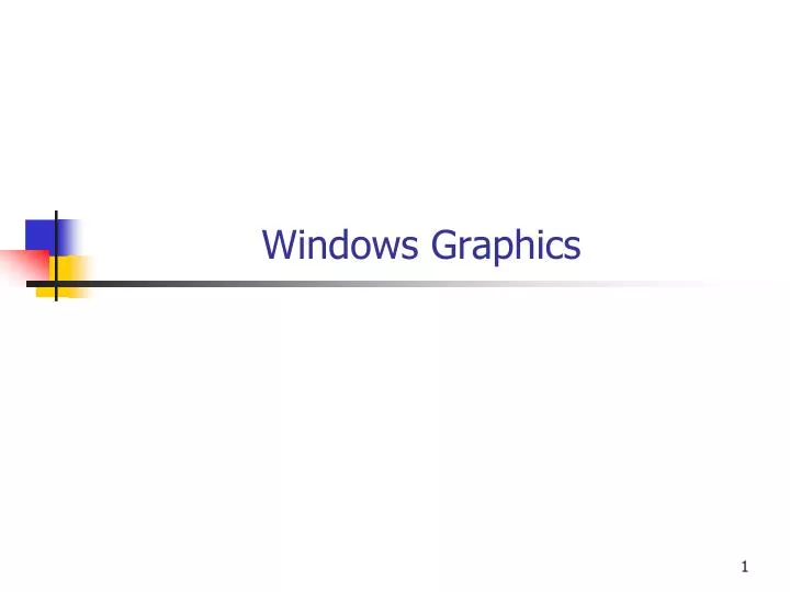 windows graphics