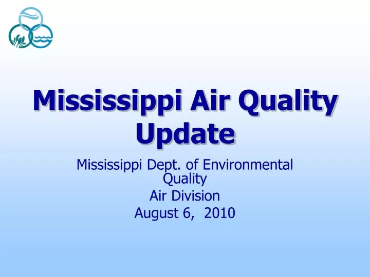 mississippi air quality update
