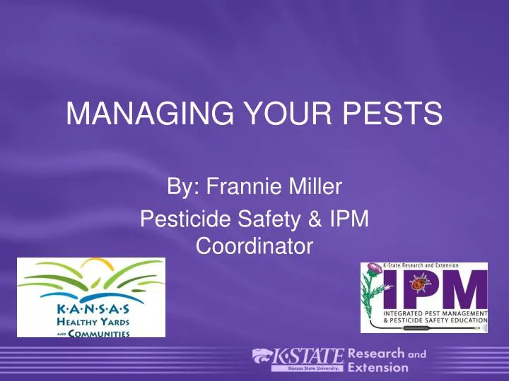managing your pests