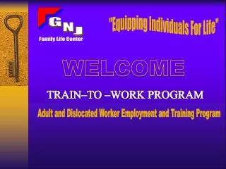 &quot;Equipping Individuals For Life&quot;