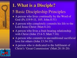 1. What is a Disciple?