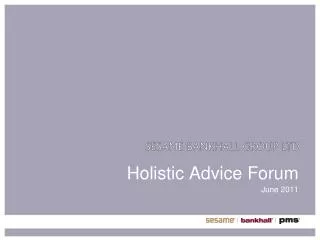Holistic Advice Forum
