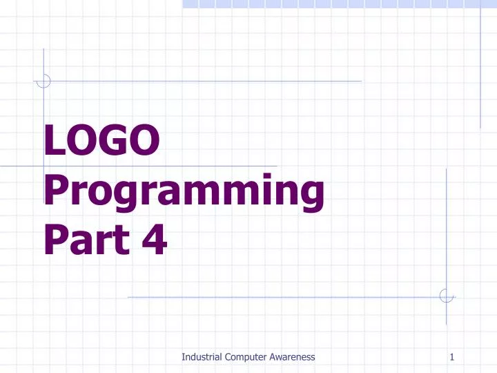 logo programming part 4