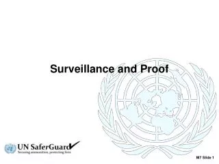 Surveillance and Proof