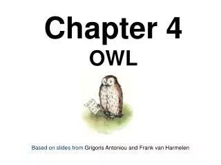 Chapter 4 OWL