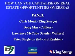 HOW CAN YOU CAPITALISE ON REAL ESTATE OPPORTUNITIES OVERSEAS