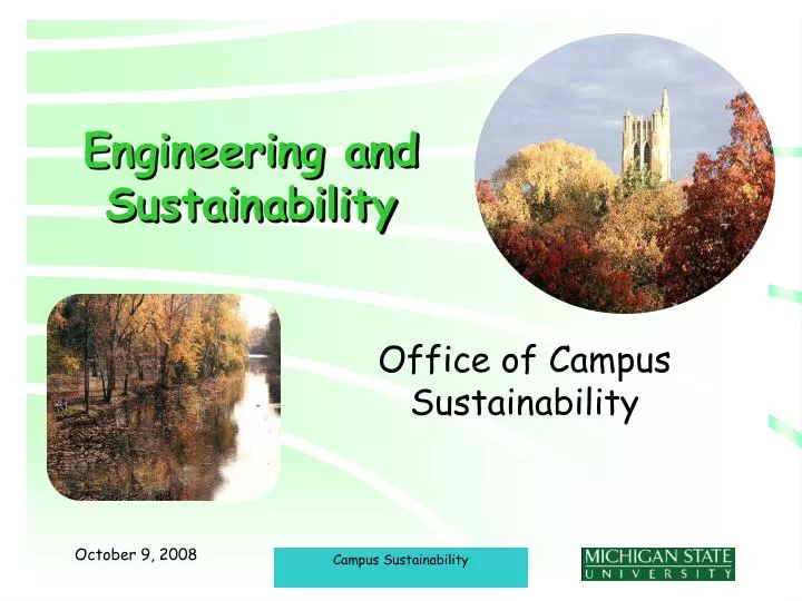 engineering and sustainability