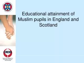 Educational attainment of Muslim pupils in England and Scotland