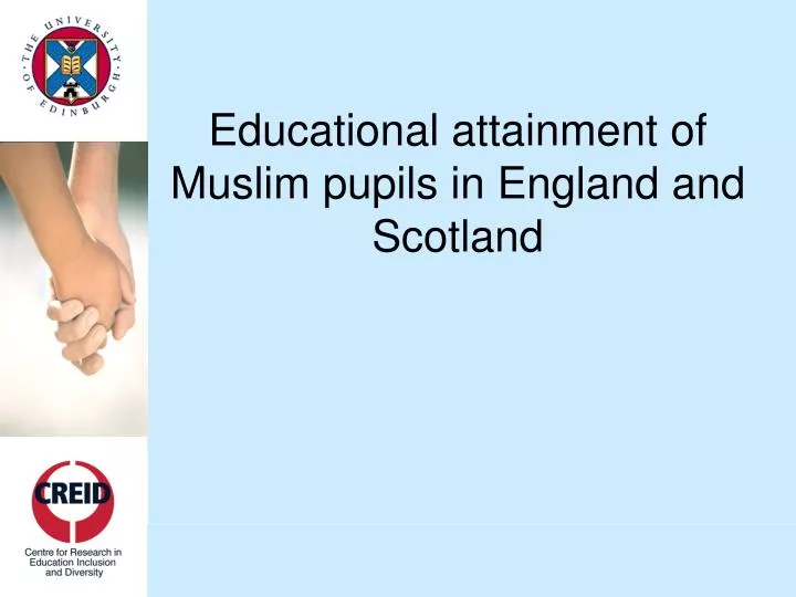 educational attainment of muslim pupils in england and scotland