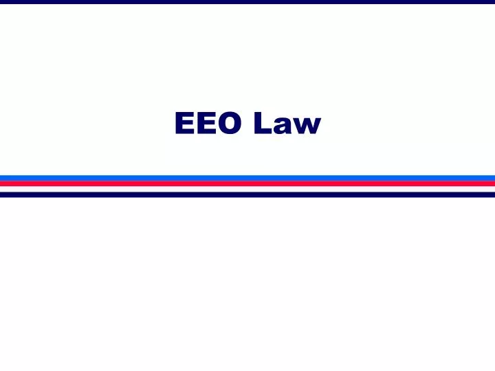 eeo law