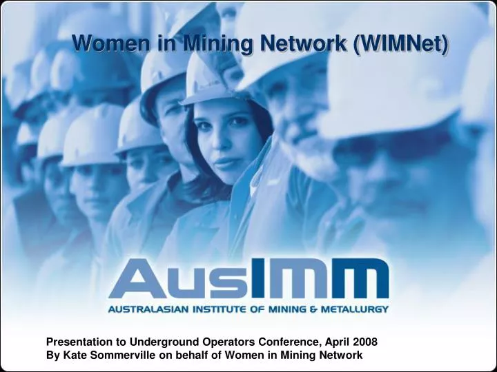 women in mining network wimnet