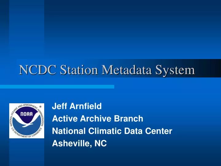 ncdc station metadata system
