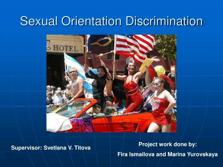 sexual orientation discrimination