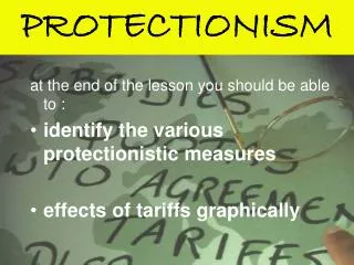 PROTECTIONISM