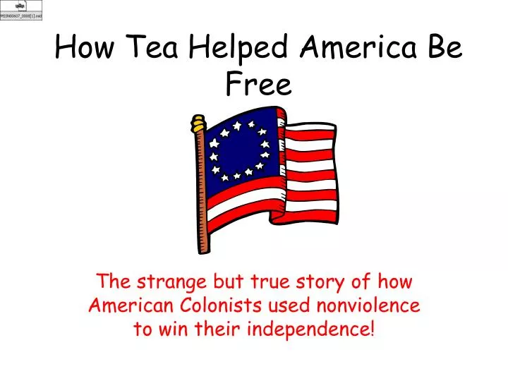 how tea helped america be free