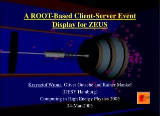 A ROOT-Based Client-Server Event Display for ZEUS