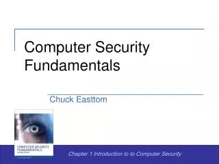 Computer Security Fundamentals
