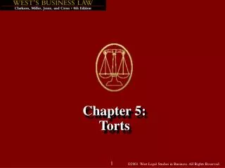 Chapter 5: Torts