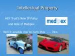 Intellectual Property - slide 1