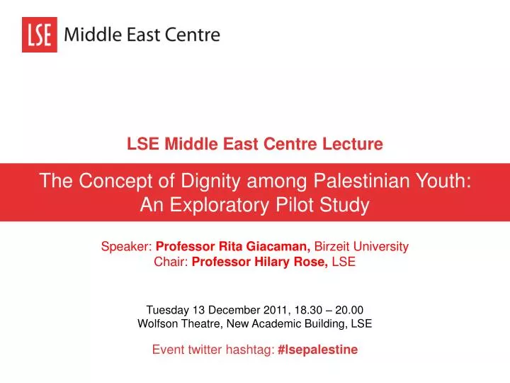 lse middle east centre lecture