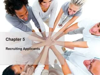 Recruiting Applicants