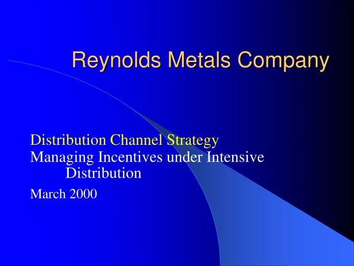 reynolds metals company