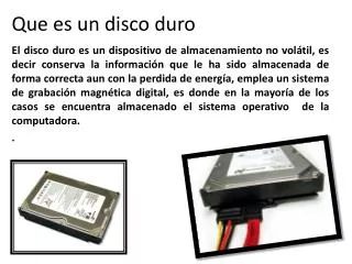 que es un disco duro