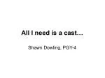 All I need is a cast… - slide 1