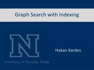 Graph Search with Indexing