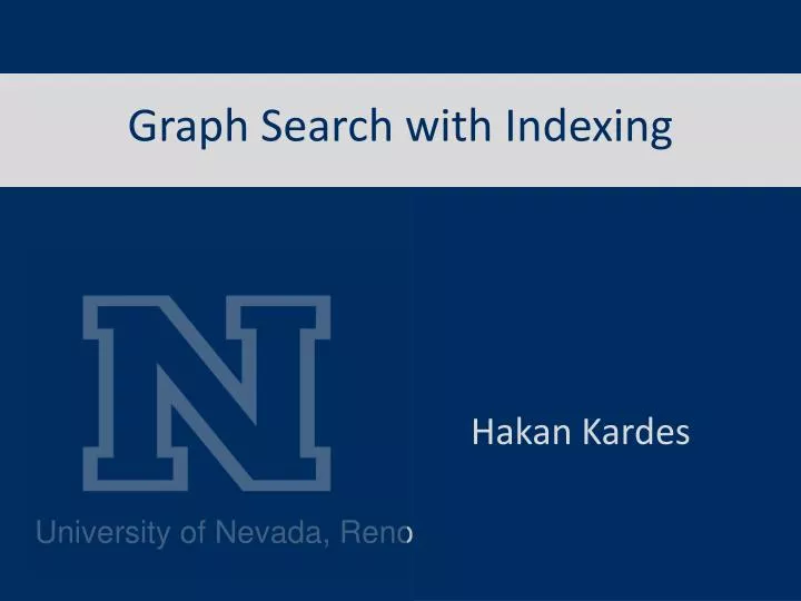 graph search with indexing