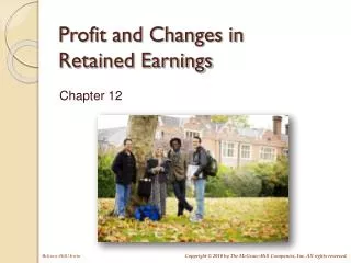 Profit and Changes in Retained Earnings