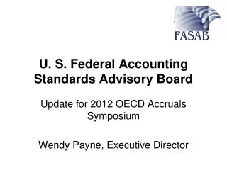 U. S. Federal Accounting Standards Advisory Board