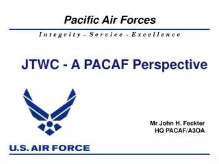 JTWC - A PACAF Perspective