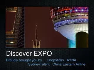 Discover EXPO