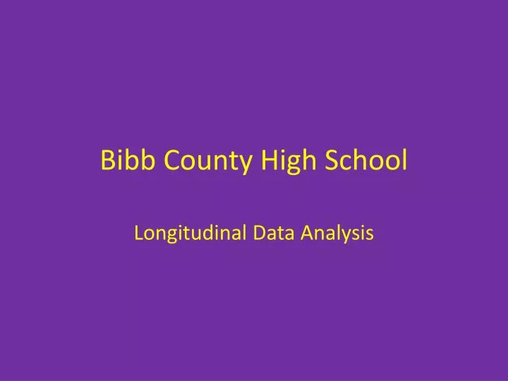 bibb county high school