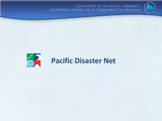 Pacific Disaster Net