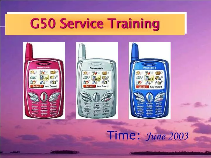 g50 service training