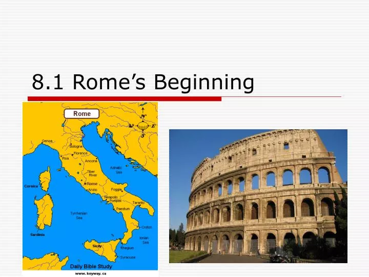 8 1 rome s beginning
