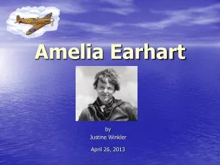 Amelia Earhart