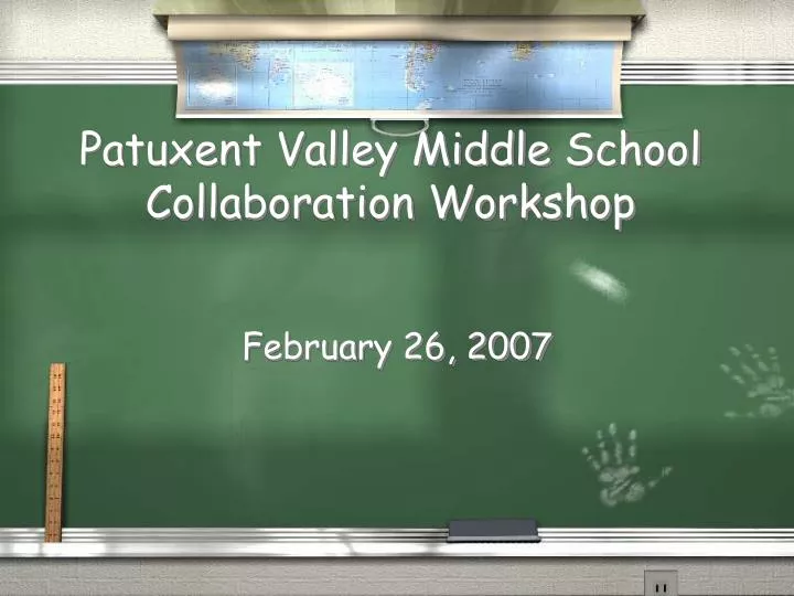 patuxent valley middle school collaboration workshop