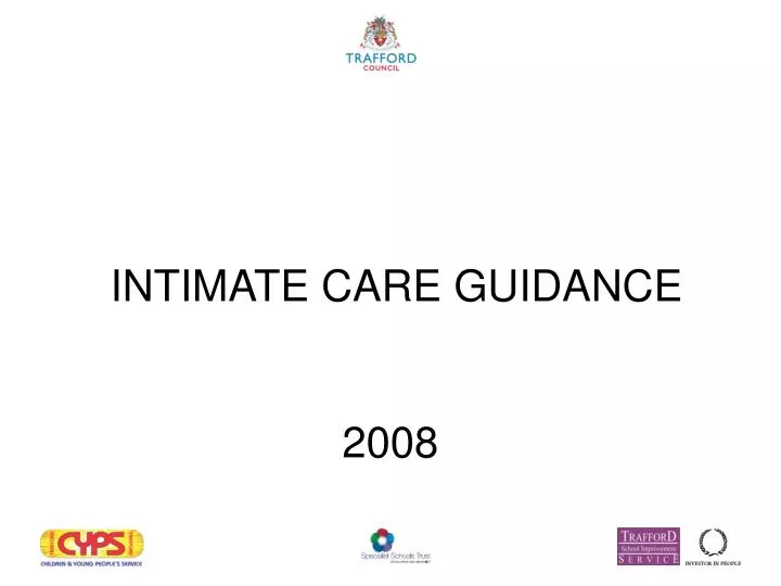 intimate care guidance 2008