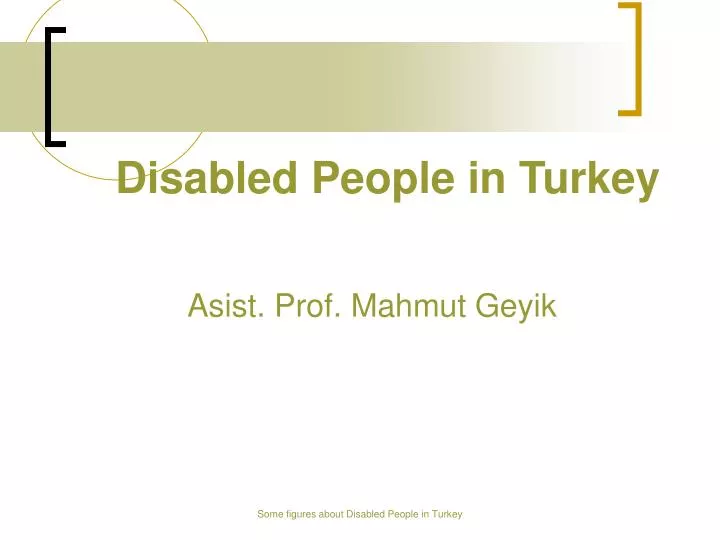 disabled people in turkey